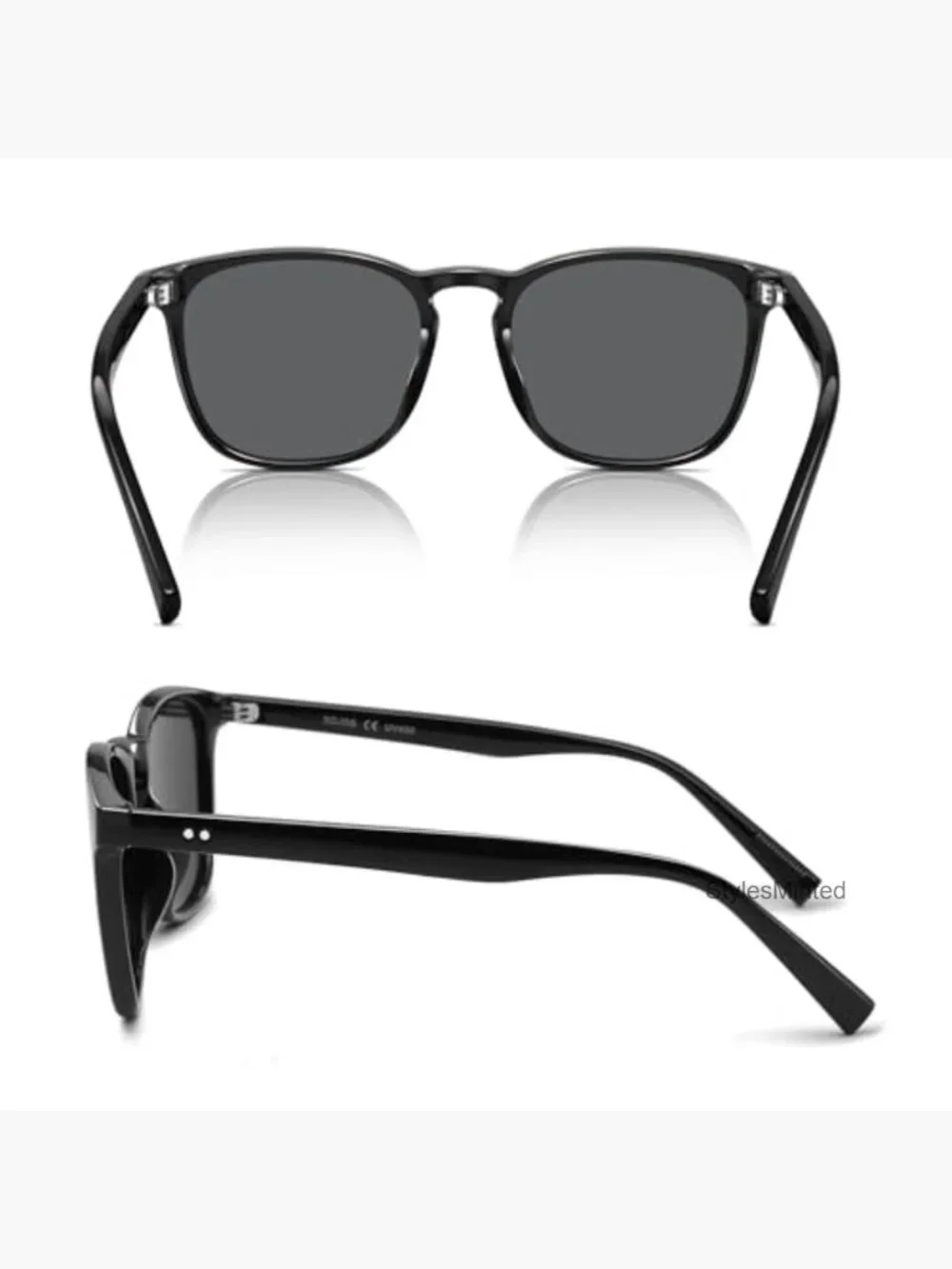 Unisex Rounded Square Polarized Sunglasses TR90 Frame UV400